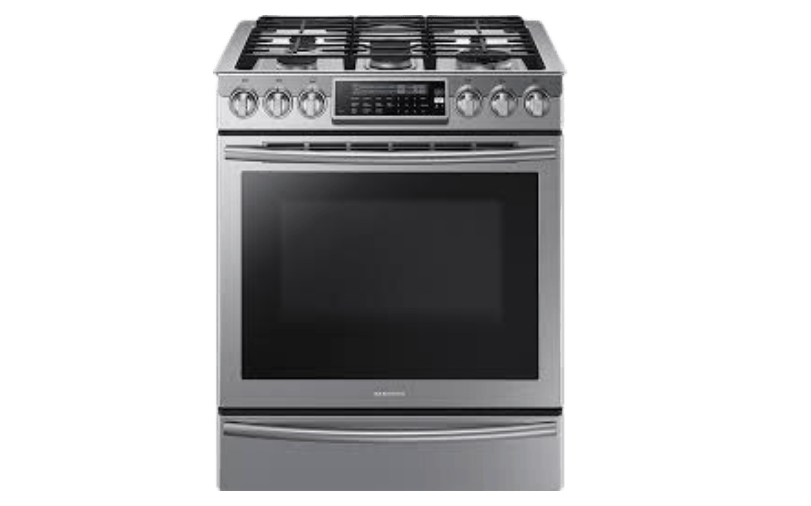 Samsung Slide-In Gas Range with Convection Oven